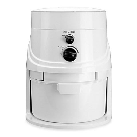 NutriMill Classic Grain Mill for Freshly Ground Homemade Flour