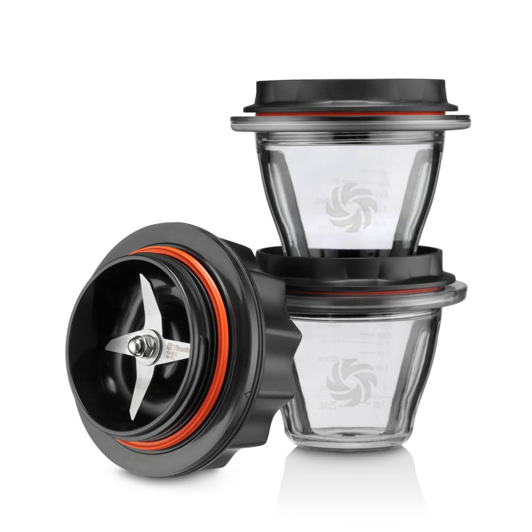 Vitamix Blender Accessory Kit with Black and Transparent Components