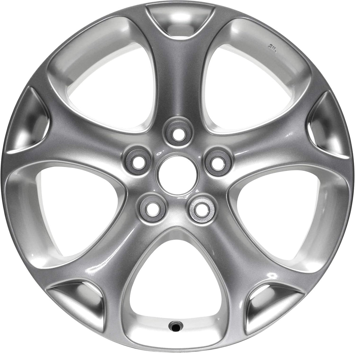 Partsynergy 17-Inch Replica Aluminum Alloy Wheel Rim for 2010-2018 Mazda 5, 5-Lug 114.3mm, 5-Spoke
