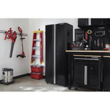 Husky G3602T-US Freestanding Garage Cabinet, Ready-to-Assemble 24-Gauge Steel, Black, 36 in. W x 72 in. H x 18 in. D