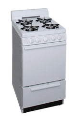 PREMIER BAK100OP 20 Free-Standing Gas Range in White