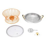 2L Nonstick Chafing Dish with Adjustable Buffet Food-Warming Surface