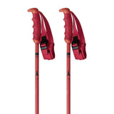 Atomic Redster Carbon Poles, 125 cm, Red and Black
