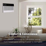 Friedrich Chill Premier Window Air Conditioner with Wi-Fi Control, White