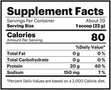 TB12 Unflavored Whey Protein Powder, Pack of 2