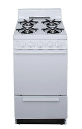 PREMIER BAK100OP 20 Free-Standing Gas Range in White