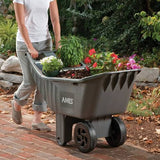 Ames Easy Roller Poly Yard Cart, 4 Cu. Ft., Model 2463875