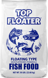 Top Floater Fish Food, 50 lbs.