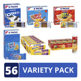 Ultimate Sweet and Salty Snack Variety Pack by Nabisco, 56 Individually Packaged Snacks