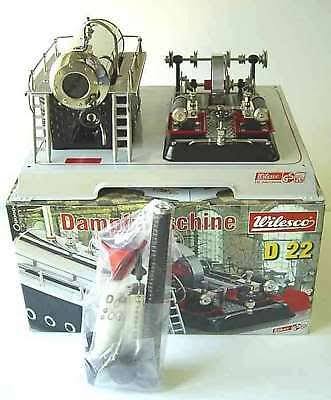 Wilesco D22 Toy Steam Engine, Made in Germany