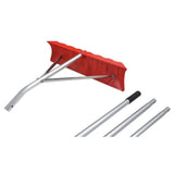 Extreme Max 5600.3262 21 Poly Roof Rake with 23 x 22 Blade