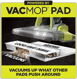 Shark VACMOP Disposable Refills for Hard Floor Vacuuming and Mopping, 40 Pads